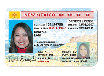 NM drivers license