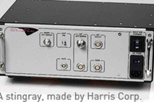 Photo of a Stingray device manufactured by Harris Corp.