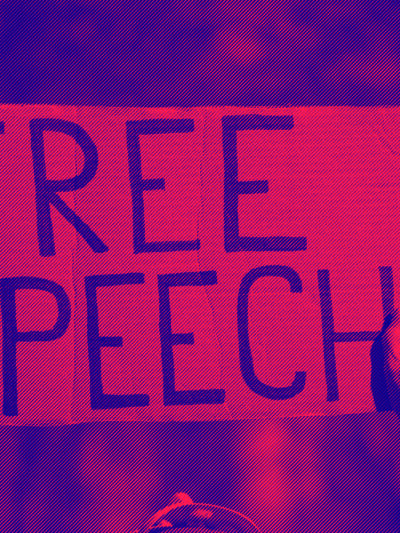 Free Speech Sign