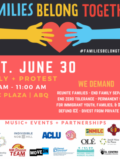 Families Belong Together Invite