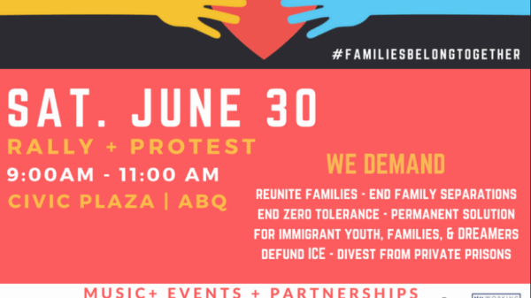 Families Belong Together Invite