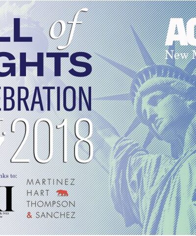 Bill of Rights Celebration 2018