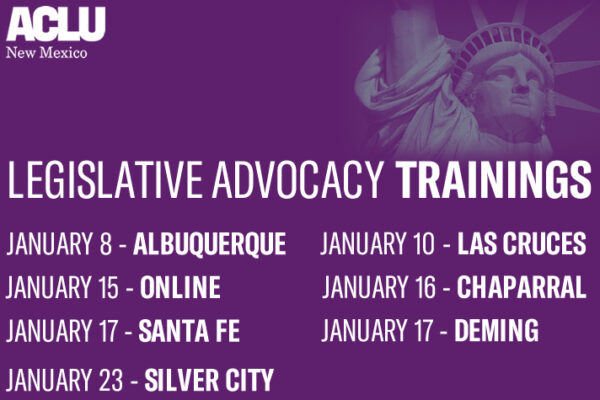 2019 Legislative Advocacy Trainings