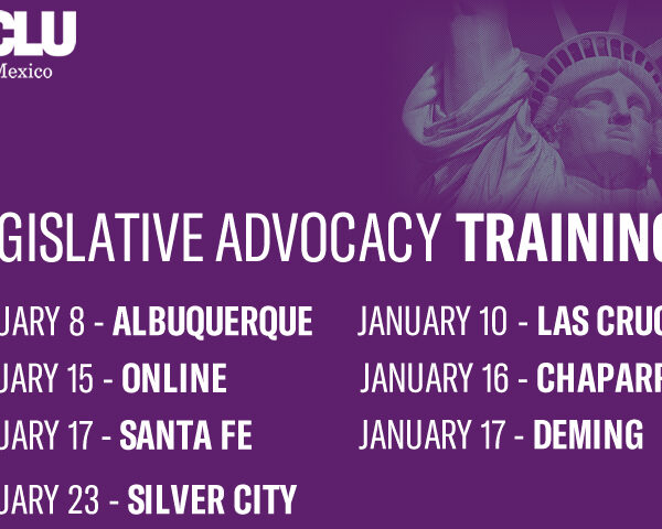 2019 Legislative Advocacy Trainings