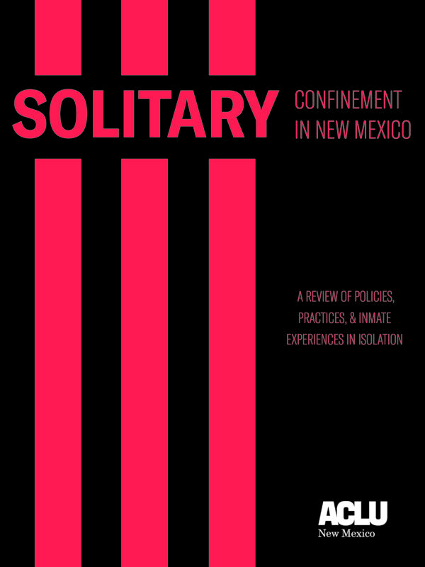 Solitary Report Cover