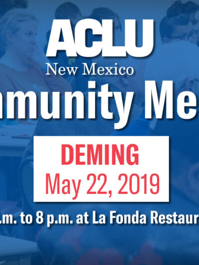 Deming Community Meeting