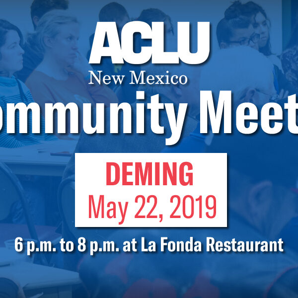 Deming Community Meeting