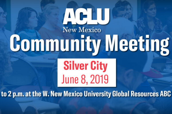 Silver City Community Meeting