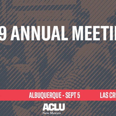 2019 Annual Meetings Updated Cruces