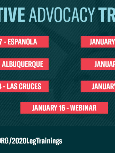 ACLU of NM 2020 Legislative Advocacy Training