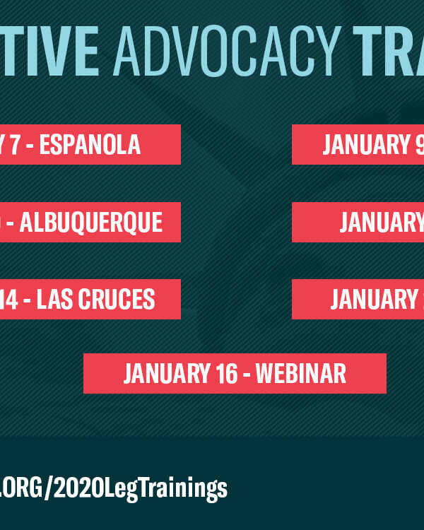 ACLU of NM 2020 Legislative Advocacy Training