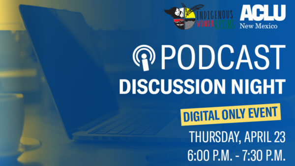 Podcast Discussion Night - Digital Only Event - April 23 from 6 to 7:30