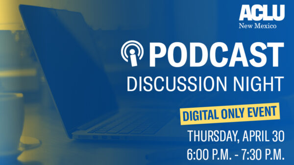 April 30 Podcast Discussion Night