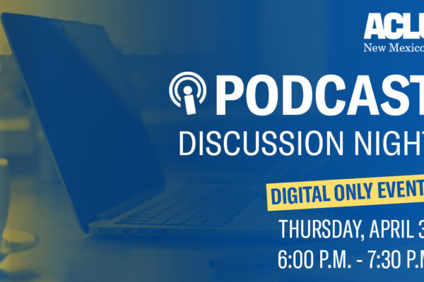 April 30 Podcast Discussion Night