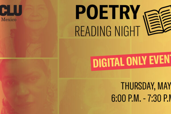 May 7 Poetry Reading