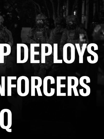 Trump Deploys his Enforcers to ABQ