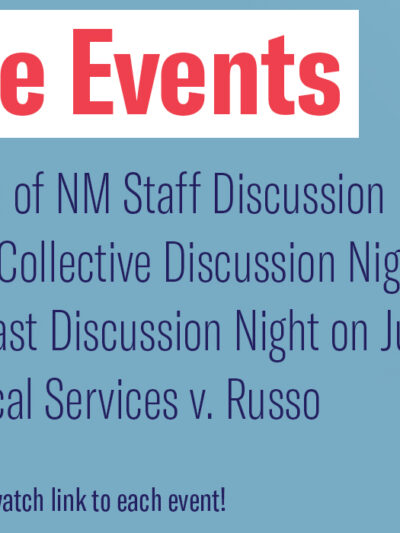 Upcoming Online Events in July of 2020