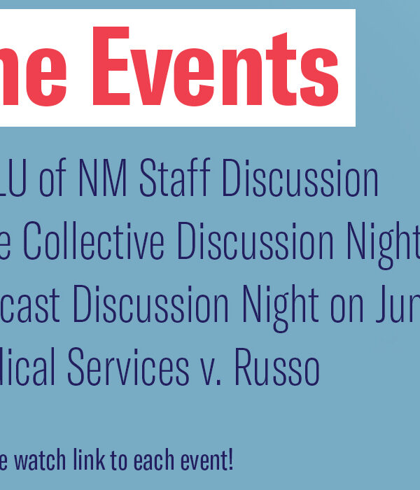 Upcoming Online Events in July of 2020