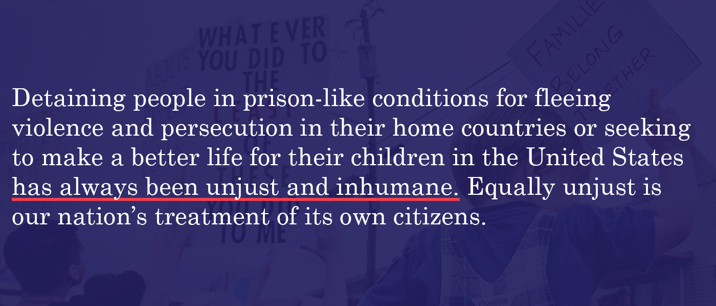 Always been injust and inhumane