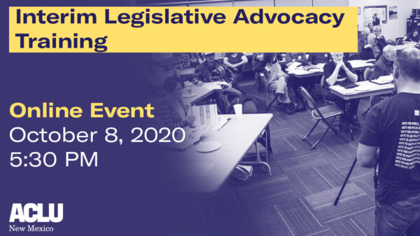 2020 Interim Legislative Advocacy Training