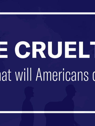 ICE CRUELTY What will Americans do?