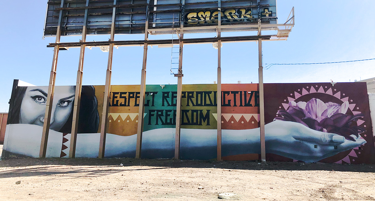 Respect Reproductive Freedom Mural