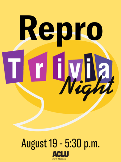 Repro Trivia Night - August 19 at 5:30 p.m.