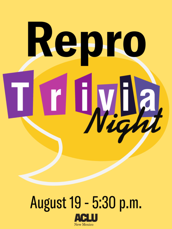 Repro Trivia Night - August 19 at 5:30 p.m.