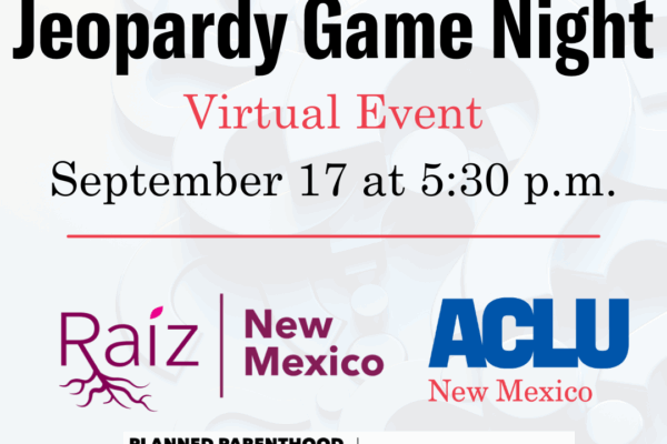 Jeopardy Game Night - Virtual Event - September 17 at 5:30 p.m.