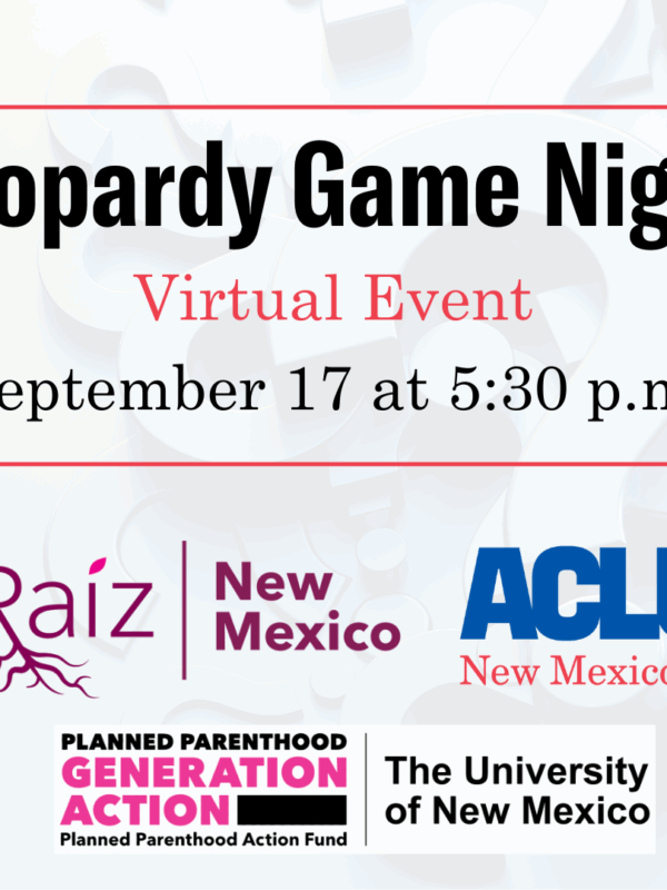 Jeopardy Game Night - Virtual Event - September 17 at 5:30 p.m.