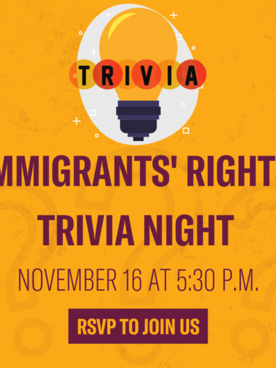Immigrants' Rights Trivia Night