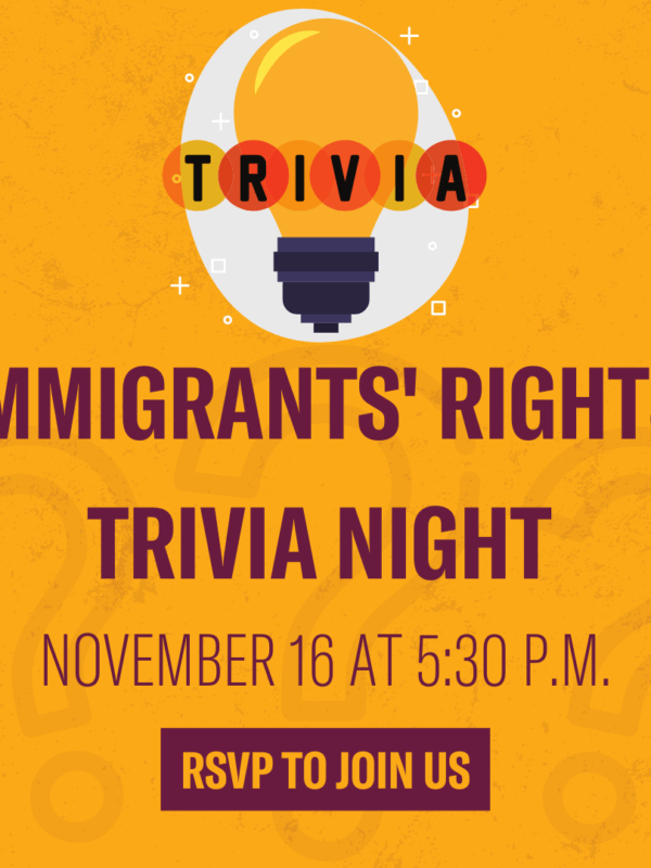 Immigrants' Rights Trivia Night