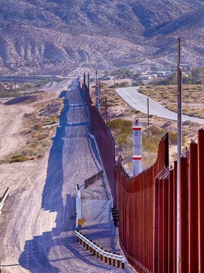 Photo of U.S.-Mexico border
