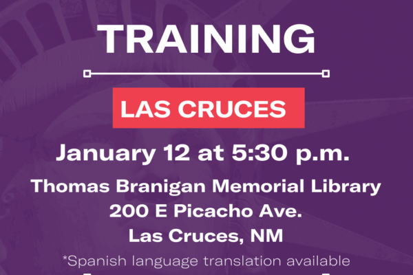 Legislative Advocacy Training