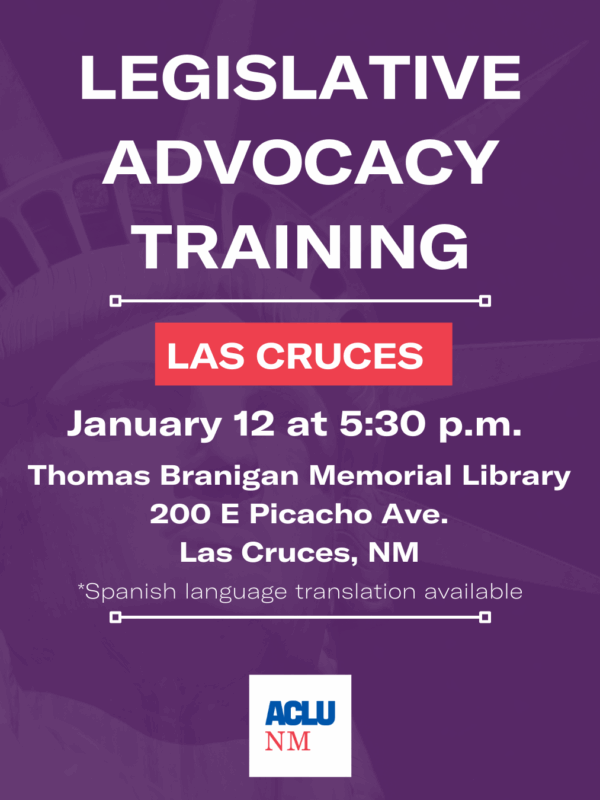Legislative Advocacy Training
