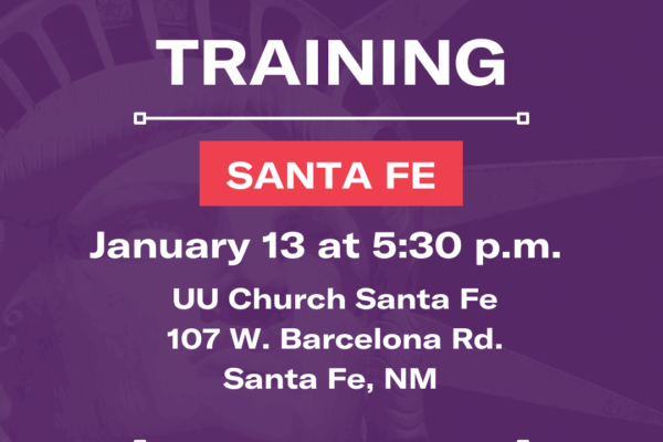 Legislative Advocacy Training Santa Fe