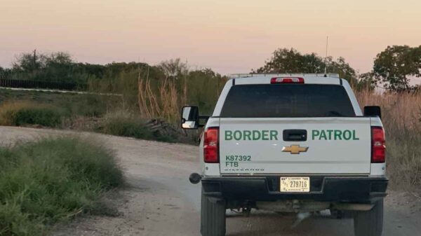 CBP pickup truck