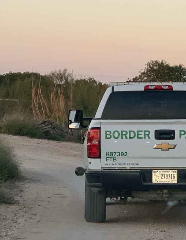 CBP pickup truck