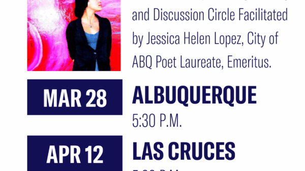 Our Reproductive Stories. Our medicine. Our power. Our freedom. An ACLU Poetry reading, writing, and discussion circle facilitated by Jessica Helen Lopez, City of Albuquerque poet laureate emeritus.