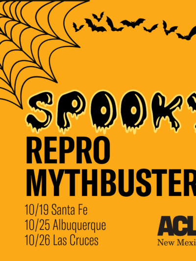 SPOOKY Repro Mythbusters - October 19 in Santa Fe, October 25 in Albuquerque, October 26 in Las Cruces