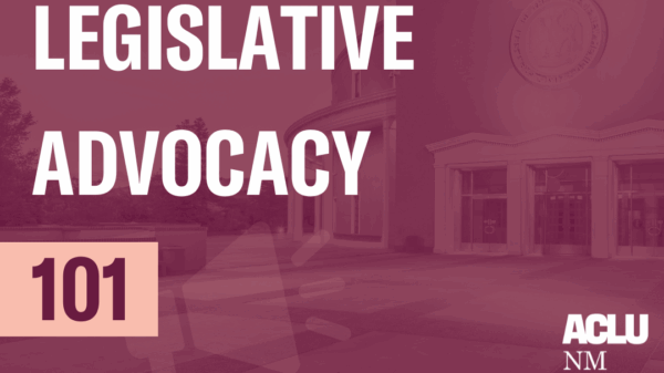 Legislative Advocacy 101