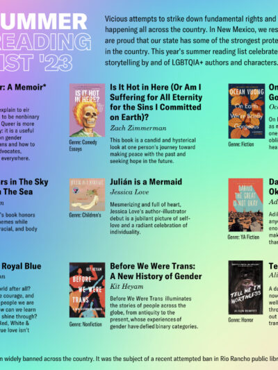 ACLU of New Mexico Summer Reading List