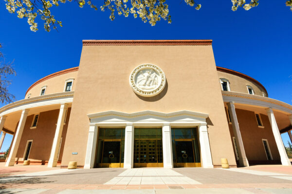 Photo of the Roundhouse in Santa Fe