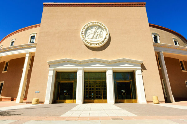 Photo of the Roundhouse in Santa Fe