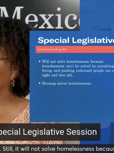 A video thumbnail showing a shot of our panelists in the live briefing.