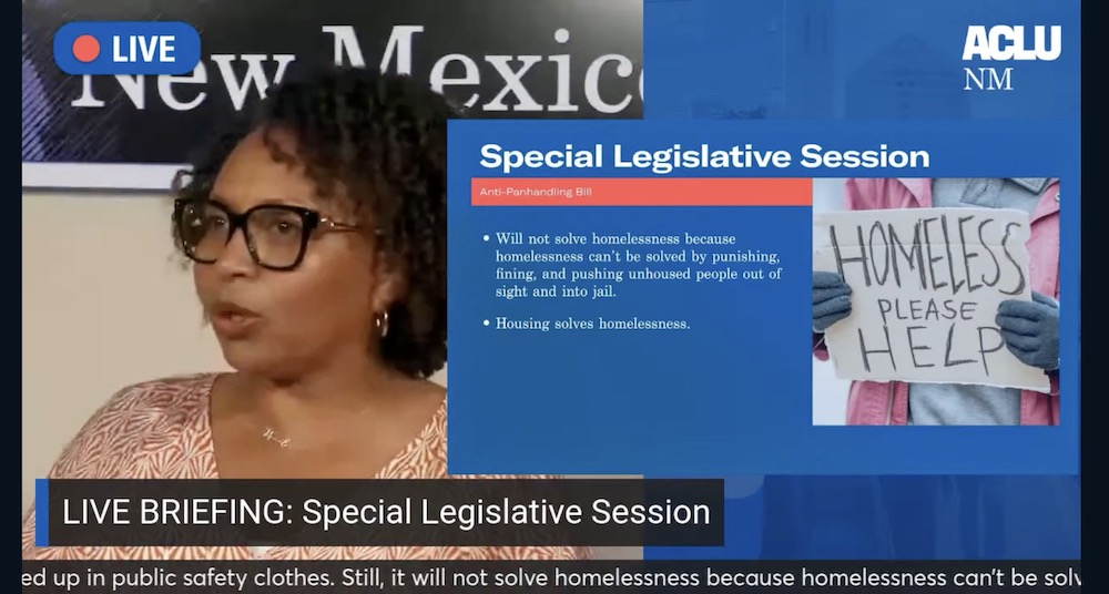 A video thumbnail showing a shot of our panelists in the live briefing.