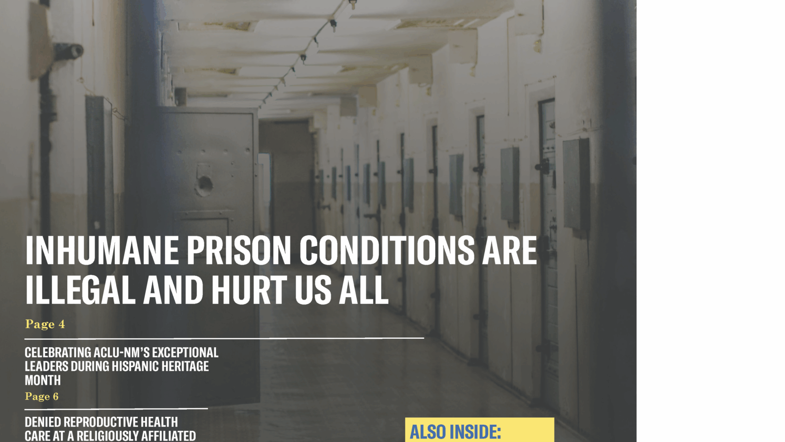 Publications Archive - ACLU of New Mexico