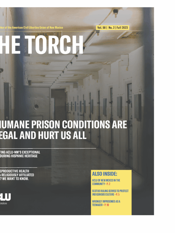 cover photo of the fall torch 2023