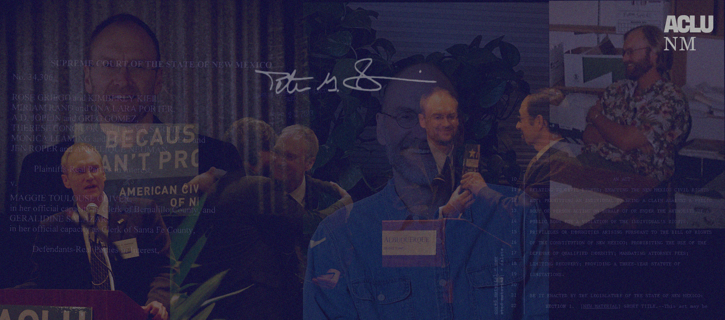 Stylized image of Peter Simonson