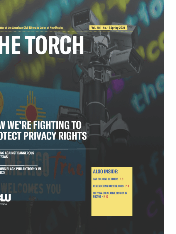 cover photo of the spring torch 2024